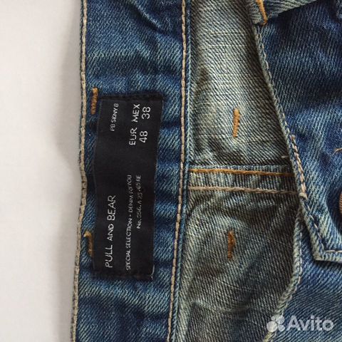 Джинсы Pull and Bear новые (38/180см) Испания