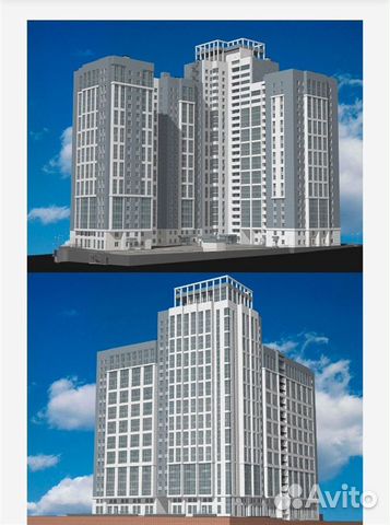 1-к квартира, 45.7 м², 5/25 эт. 1-к квартира, 45.7 м², 5/25 эт.
