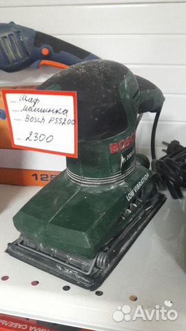 Вибрационная шлифмашина Bosch PSS 200 AC