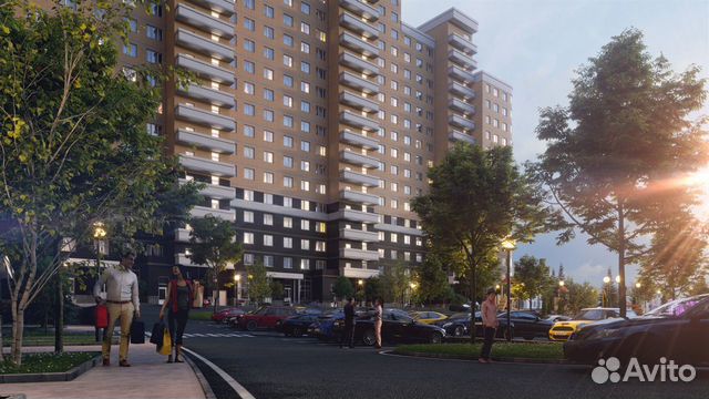 1-к квартира, 40.2 м², 18/25 эт.