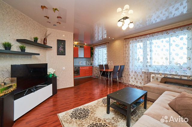 3-к квартира, 65 м², 6/9 эт.
