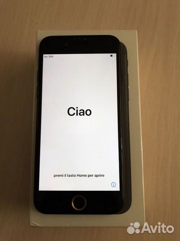 Телефон iPhone 7 32Gb black mat