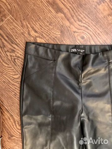 Кожаные брюки zara Кожаные брюки zara