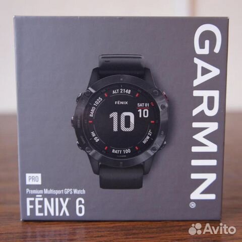 Часы спортивные (фитнес спорт) Garmin Fenix 6 Pro
