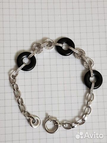 Золотой браслет с бриллиантами