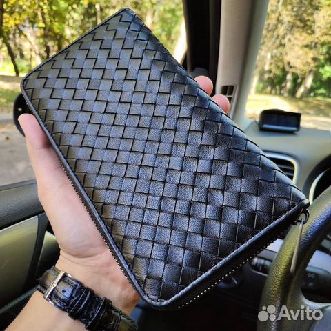 Мужской клатч кошелек Bottega Veneta