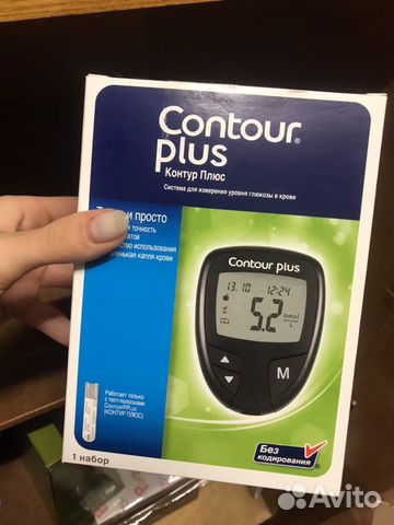 Глюкометр contour plus