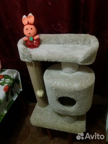 Домик для кошек Когтеточка купить на Зозу.ру - фотография № 2