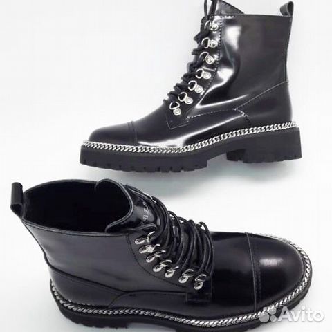 Ботинки кожаные Balmain Ботинки кожаные Balmain