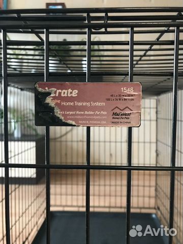 Клетка для собак Midwest iCrate 122*76*84 Клетка для собак Midwest iCrate 122*76*84