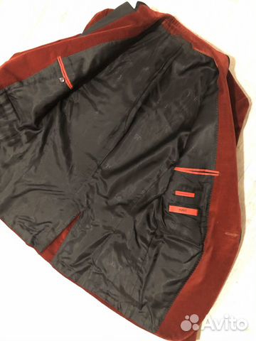 Бархатный пиджак Hugo Boss
