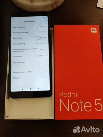 Xiaomi redmi note 5 4/64