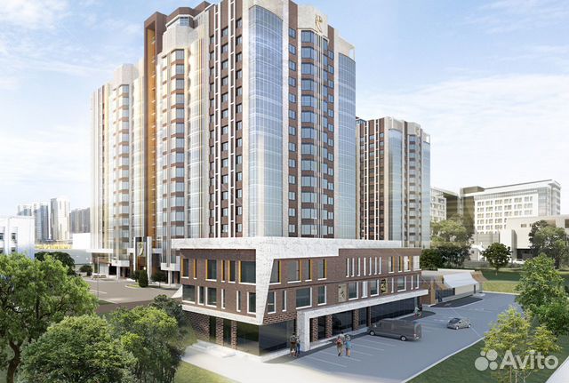 1-к квартира, 46.7 м², 9/18 эт. 1-к квартира, 46.7 м², 9/18 эт.