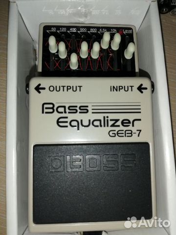 Басовый эквалайзер boss GEB-7