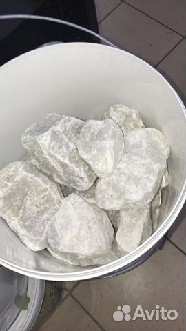 Кварц белый галтованный камни для печи бани сауны Кварц белый галтованный камни для печи бани сауны