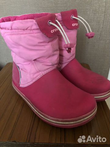 Сапоги зимние crocs (j3-размер) Сапоги зимние crocs (j3-размер)