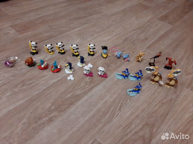 Игрушки из киндер сюрприз
