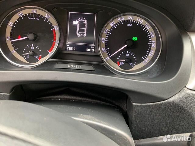 Skoda Rapid 1.6 AT, 2016, 72 500 км