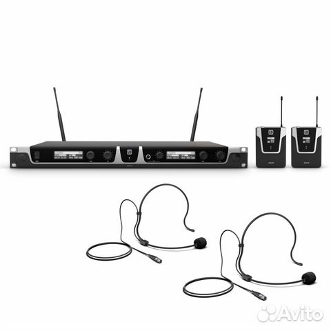 LD Systems U518 BPH 2 Wireless Microphone System w