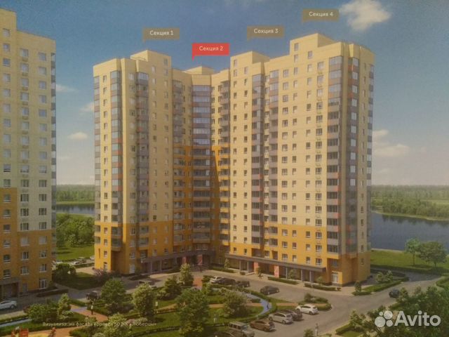 3-к квартира, 78 м², 2/17 эт. 3-к квартира, 78 м², 2/17 эт.