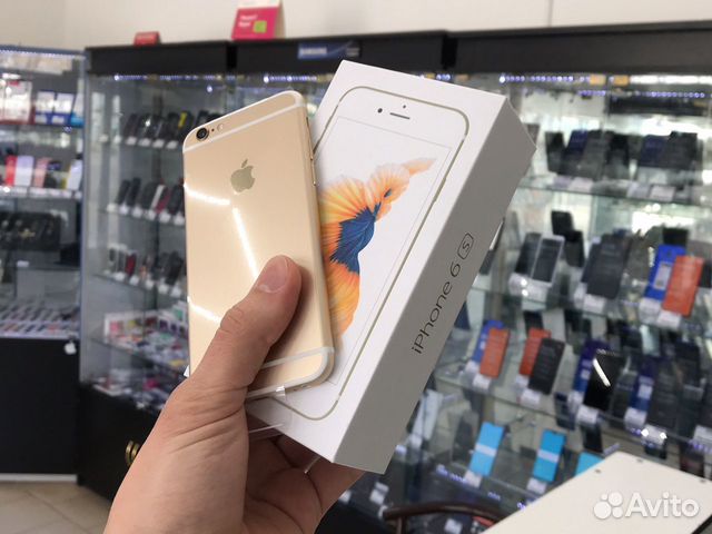 iPhone 6s Gold 32GB новый восстановленный