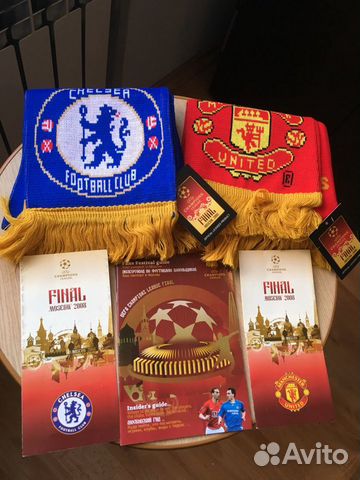 Manchester United; Chelsea (шарфы)