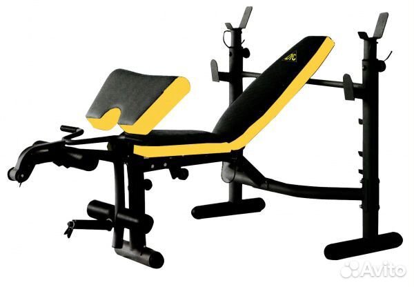 Скамья со стойками под штангу