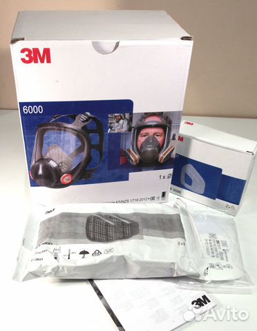 Маска 3M 6900 (6800) фильтры 6059 5911 5011