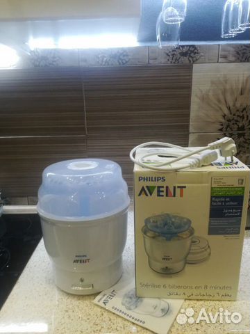 Стерилизатор электрический паровой Philips avent Стерилизатор электрический паровой Philips avent
