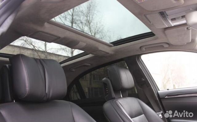 Потолок Алькантара W221 Long Панорама