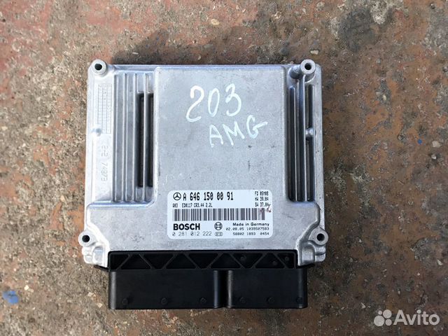 Блок управления двигателем Мерседес w203 c-class