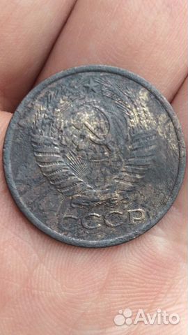 5 копеек 1961г. В Белом металле 5 копеек 1961г. В Белом металле