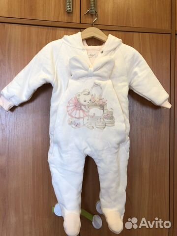 Комбинезон хлопковый Sofija утеплённый для девочки Комбинезон хлопковый Sofija утеплённый для девочки