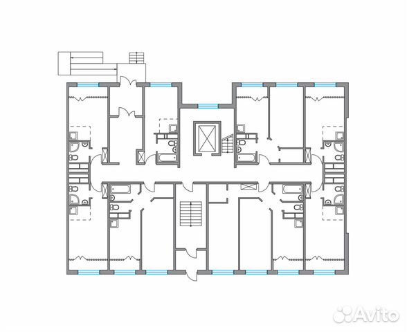 1-к квартира, 37.8 м², 1/9 эт.