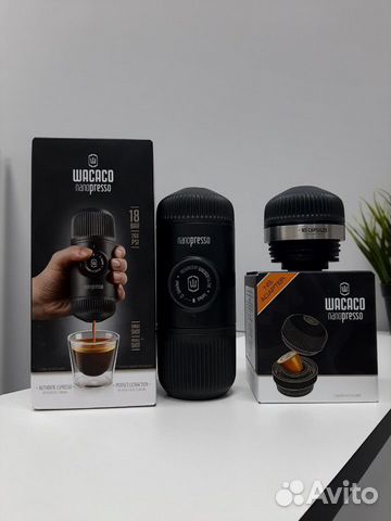 Комплект кофеварка Wacaco Nanopresso + NS ад Комплект кофеварка Wacaco Nanopresso + NS ад