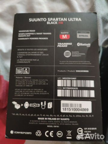 Suunto spartan ultra HR black новые Suunto spartan ultra HR black новые