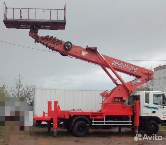 Услуги аренда автовышки Услуги аренда автовышки