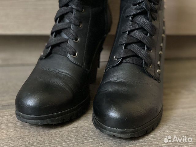 Женские ботильоны на каблуке