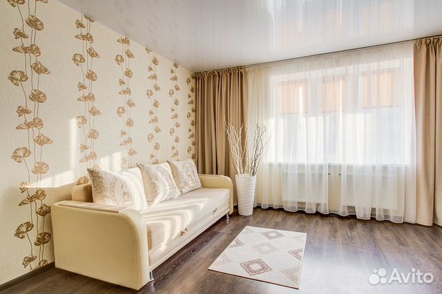 

1-к. квартира, 55 м², 3 кровати