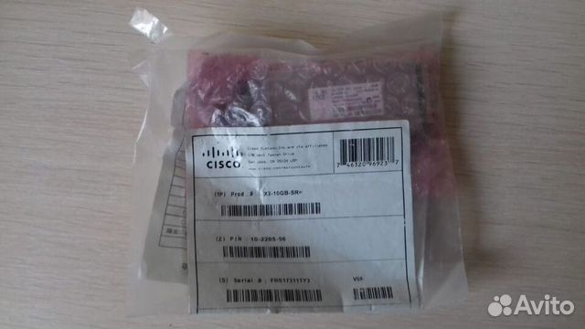 Модуль cisco X2-10GB-LR и X2-10GB-SR