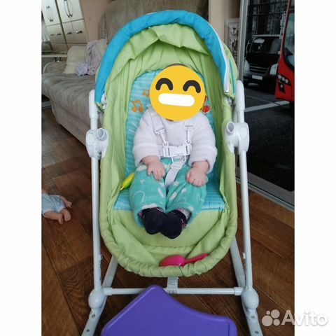 Люлька-баунсер-шезлонг Babyton Люлька-баунсер-шезлонг Babyton