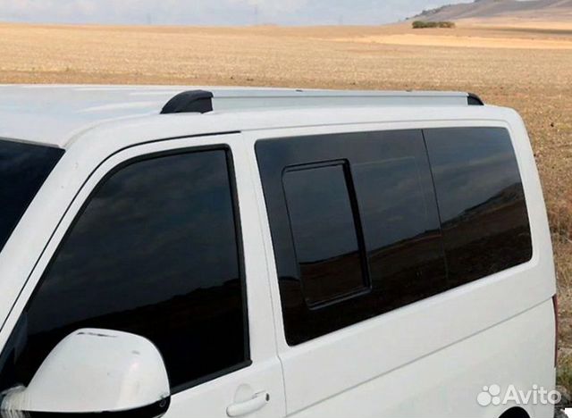 Рейлинги интегрированные на Volkswagen T5 T6
