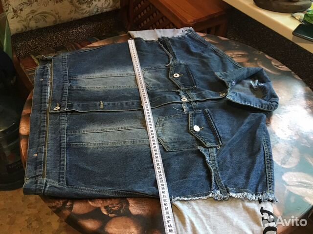 Джинсовая куртка оверсайз Джинсовая куртка оверсайз