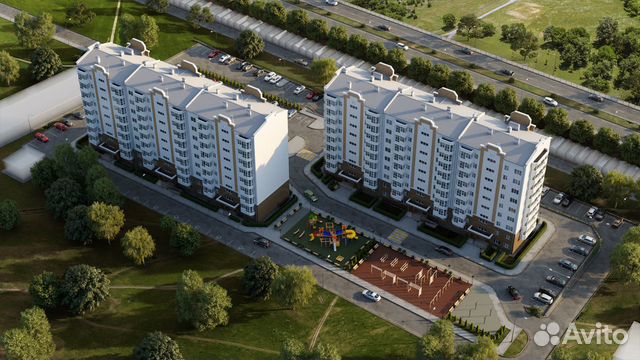 2-к квартира, 55.9 м², 5/10 эт.
