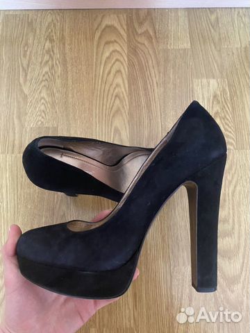 Туфли замшевые bcbg