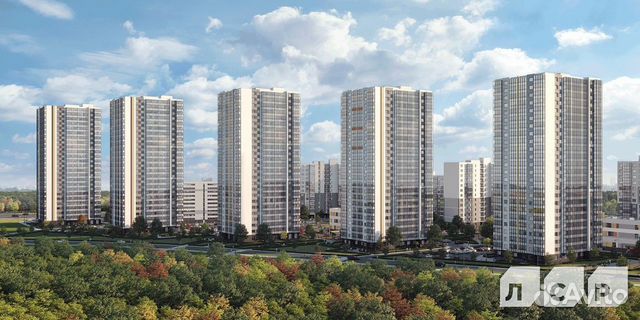 1-к квартира, 33.2 м², 3/14 эт.
