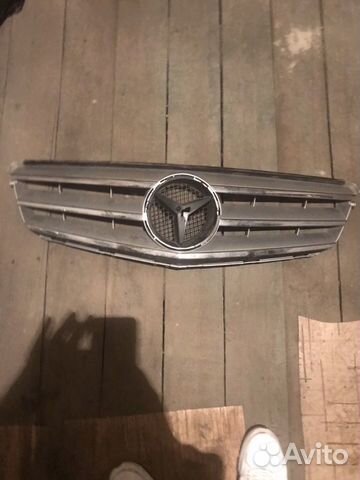 Решётка радиатора для Мерседеса С-класса, 2013 г.в