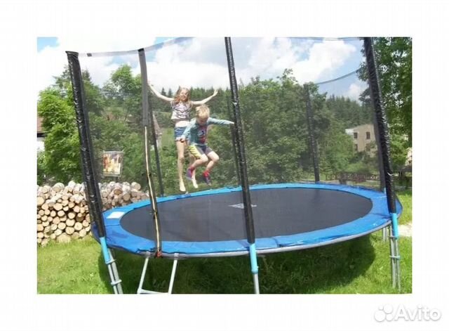 Батут 305 см для дачи детский для ребенка