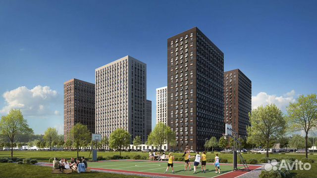 1-к квартира, 35.8 м², 2/25 эт.