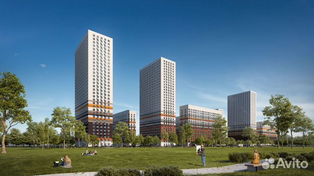 1-к квартира, 38 м², 10/33 эт. 1-к квартира, 38 м², 10/33 эт.